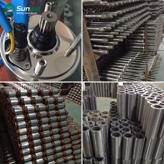 Солнечная система высокого давления 24 В 48 В 72 В 110 В, экологически чистая энергия, центробежный сельскохозяйственный ирригационный солнечный погружной водяной насос постоянного тока